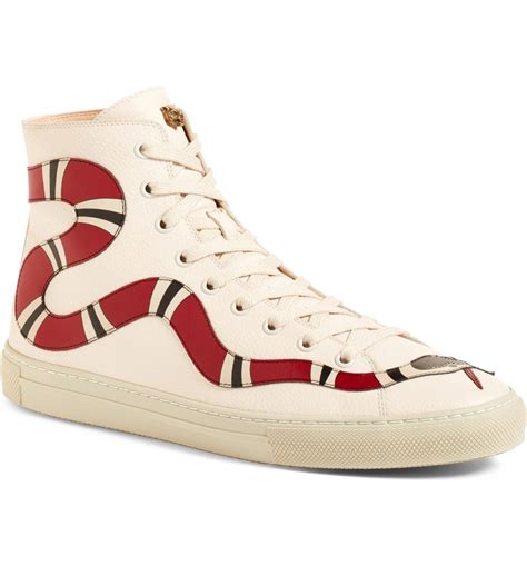 gucci major snake high top sneaker|Gucci snake high top sneakers.